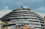L'immeuble "El Helicoide", siège du Sebin, le service de renseignement vénézuélien, en mai 2018