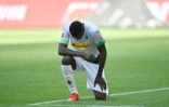 L'attaquant de Mönchengladbach Marcus Thuram, le 31 mai 2020 dans cette ville allemande