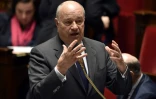 Jean-Michel Baylet (PRG), ministre des Collectivités locales, lors d'une séance de questions au gouvernement à l'Assemblée nationale à Paris, le 30 mars 2016