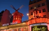 Le cabaret du Moulin Rouge lors de l'inauguration de ses nouvelles ailes, le 5 juillet 2024 Ă Paris
