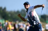 Le Britannique Justin Rose décroche l'or olympique du tournoi de golf à Rio, le 14 août 2016