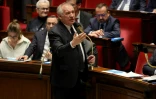 Le Premier ministre Francois Bayrou, à la séance de questions à l'Assemblée nationale, le 18 mars 2025 à Paris 