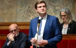 Le député Renaissance Charles Rodwell, le 16 mai 2023 à l'Assemblée nationale, à Paris