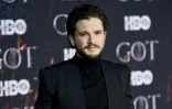 L'acteur britannique Kit Harington à New York mercredi