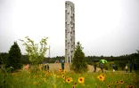 La "Tour des voix", à Shanksville (Pennsylvanie), le 9 septembre 2018