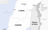 La zone frontalière entre le Liban et Israël