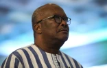Le président du Burkina Faso, Roch Kaboré, à Abuja le 21 décembre 2019