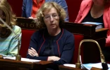 La ministre du Travail Muriel Pénicaud à l'Assemblée nationale, le 9 août 2017