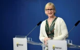 La cheffe de la diplomatie suédoise, Margot Wallström, le 26 juin 2017 à Stockholm