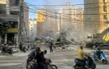 Destructions dans la banlieue sud de Beyrouth le 6 juin 2025, au lendemain de frappes israéliennes