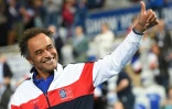 Le capitaine de l'équipe de France de Coupe Davis Yannick Noah lors du match contre l'Espagne, le 14 septembre 2018 à Villeneuve-d'Ascq