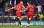 Le Portugal, grâce à un but de Gonçalo Guedes, domine les Pays-Bas en finale de la Ligue des nations à Porto, le 9 juin 2019