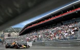 Le Néerlandais Max Verstappen, 4e de la séance de qualifications pour le Grand Prix de Monaco de Formule 1, le 28 mai 2022 à Monte-Carlo