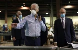 Joe Biden visite une usine à Dunmore (Pennsylvanie) le 9 juillet 2020
