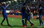Le bonheur des Bleuets, sacrés champions du monde U2O après une séance de tirs au but contre l'Uruguay, le 2 juillet 2013 à Gaziantep, en Turquie