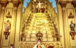 Messe dans une église à Porto Alegre, le 29 mai 2020 au Brésil