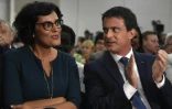 La ministre du Travail Myriam El Khomri (droite, ici avec le Premier ministre Manuel Valls le 8 juin 2016) persiste et signe: le gouvernement ne retirera pas sa réforme