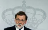 Le Premier ministre espagnol Mariano Rajoy, le 22 décembre 2017 à Madrid