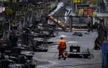 Usine de British Steel à Scunthorpe, en Angleterre, le 17 avril 2025