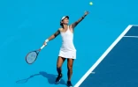 La Française Varvara Gracheva lors de son huitième de finale victorieux face à l'Allemande Ella Seidel, le 14 août 2025 à Cincinnati