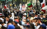 Manifestation contre la réforme du pouvoir judiciaire voulue par le gouvernement, le 10 septembre 2024 à Mexico
