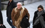 Alain Jakubowicz, l'avocat de Nordahl Lelandais, arrive au Palais de justice de Grenoble où son client va être présenté de nouveau aux juges d'instruction, le 19 mars 2018