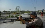 Un milicien antitaliban monte la garde près d'Herat, dans l'ouest de l'Afghanistan, le 30 juillet 2021
