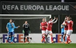 Marseille qualifié malgré sa défaite à Braga, où Ricardo Horta a inscrit le seul but du match, le 22 février 2018 au Portugal