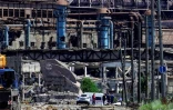 L'usine Azovstal de Marioupol le 3 juillet 2022