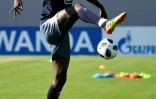 Paul Pogba à l'entraînement à Istra, le 27 juin 2018