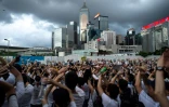 Manifestation contre un projet de loi controversé autorisant les extraditions vers la Chine continentale, le 9 juin 2019 à Hong Kong