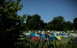 Le camping du Village de l'eau, près de Saint-Martin-lès-Melle, le 18 juillet 2024