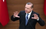Le président turc Recep Tayyip Erdogan fait un discours à Ankara, le 19 avril 2016