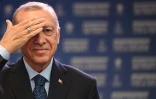 Le président turc Recep Tayyip Erdogan lors d'un meeting de campagne à Istanbul, le 12 mai 2023