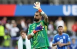 Le gardien de but italien Gianluigi Donnarumma après l'élimination contre la Suisse, le 29 juin 2024 à Berlin