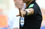 L'arbitre française Stéphanie Frappart lors du match de phase de groupes du Mondial féminin entre les Pays-Bas et le Canada, à Reims, le 20 juin 2019