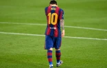 L'attaquant star Lionel Messi, contraint de rester au FC Barcelone, le 19 septembre 2020 au Camp Nou