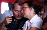 Les responsables écologistes David Cormand et Cécile Duflot, le 10 décembre 2016 à Paris