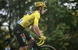 Le Slovène Primoz Roglic (Jumbo) lors de la 16e étape du Tour de France, entre La Tour-du-Pin et Villard-de-Lans, le 15 septembre 2020