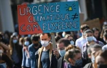 Manifestation pour une "vraie loi climat", le 28 mars 2021 Ă Paris