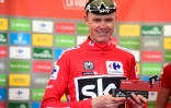 Christopher Froome plus que jamais leader de "La Vuelta" à l'issue de la 20e étape au sommet de l'Angliru, le 9 septembre 2017