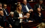 La députée LR Virginie Duby-Muller prend la parole à l'Assemblée nationale, le 4 février 2020 à Paris