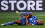 La Française Selma Bacha, touchée à la cheville droit face au Maroc lors du Mondial, le 8 août 2023 à Adélaïde