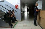 Des pompiers du service d'incendie et de secours (SDIS 77) en attente d'intervention dans la caserne de Ferrières-en-Brie, en Seine-et-Marne, le 10 juillet 2026