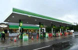 Une station-services BP fermée faute de carburant, le 27 septembre 2021 à Tonbridge, dans le sud-est de l'Angleterre