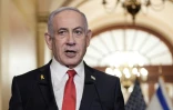 Le Premier ministre israélien Benjamin Netanyahu s'adresse à la presse au Capitole américain, à Washington, DC, le 7 février 2025