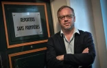 Le secrétaire général de RSF, Christophe Deloire, en octobre 2020 à Paris