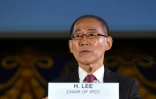 Le patron du GIEC, le sud-coréen  Hoesung Lee, à Monaco le 25 septembre 2019