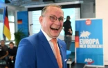 Le co-président du parti d'extrême droite allemand AfD  Tino Chrupalla, le 9 juin 2024 à Berlin