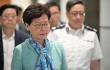 Carrie Lam, la cheffe du gouvernement de Hong Kong, le 2 juillet 2019